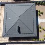 Тройник конька полукруглого