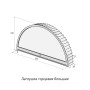 _Заглушка конька полукруглого